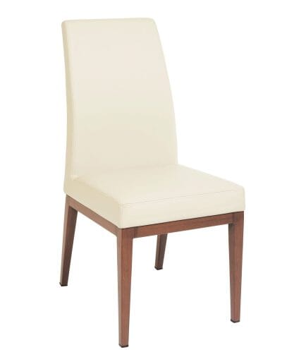 Démo Chaise Erika Crème patte noyer noir Urbarn Mobilier 
