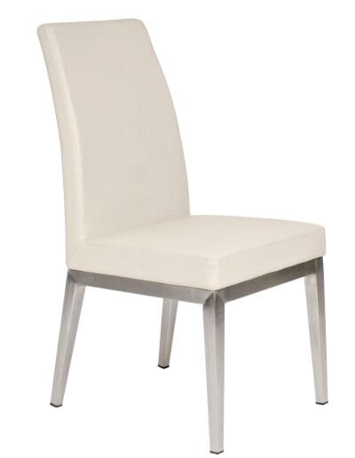 Démo Chaise Erika Crème patte acier inoxydable Urbarn Mobilier 