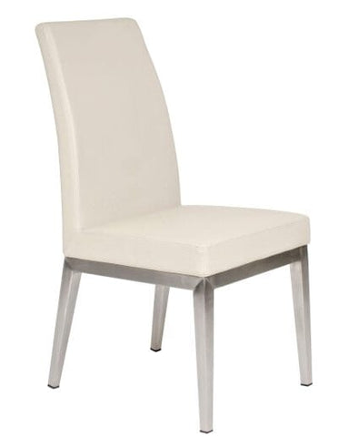 Démo Chaise Erika Crème patte acier inoxydable Urbarn Mobilier 