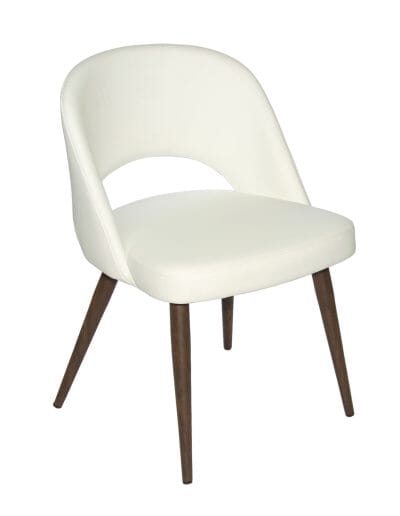 Démo Chaise Henrick Blanc patte noir mat Urbarn Mobilier 
