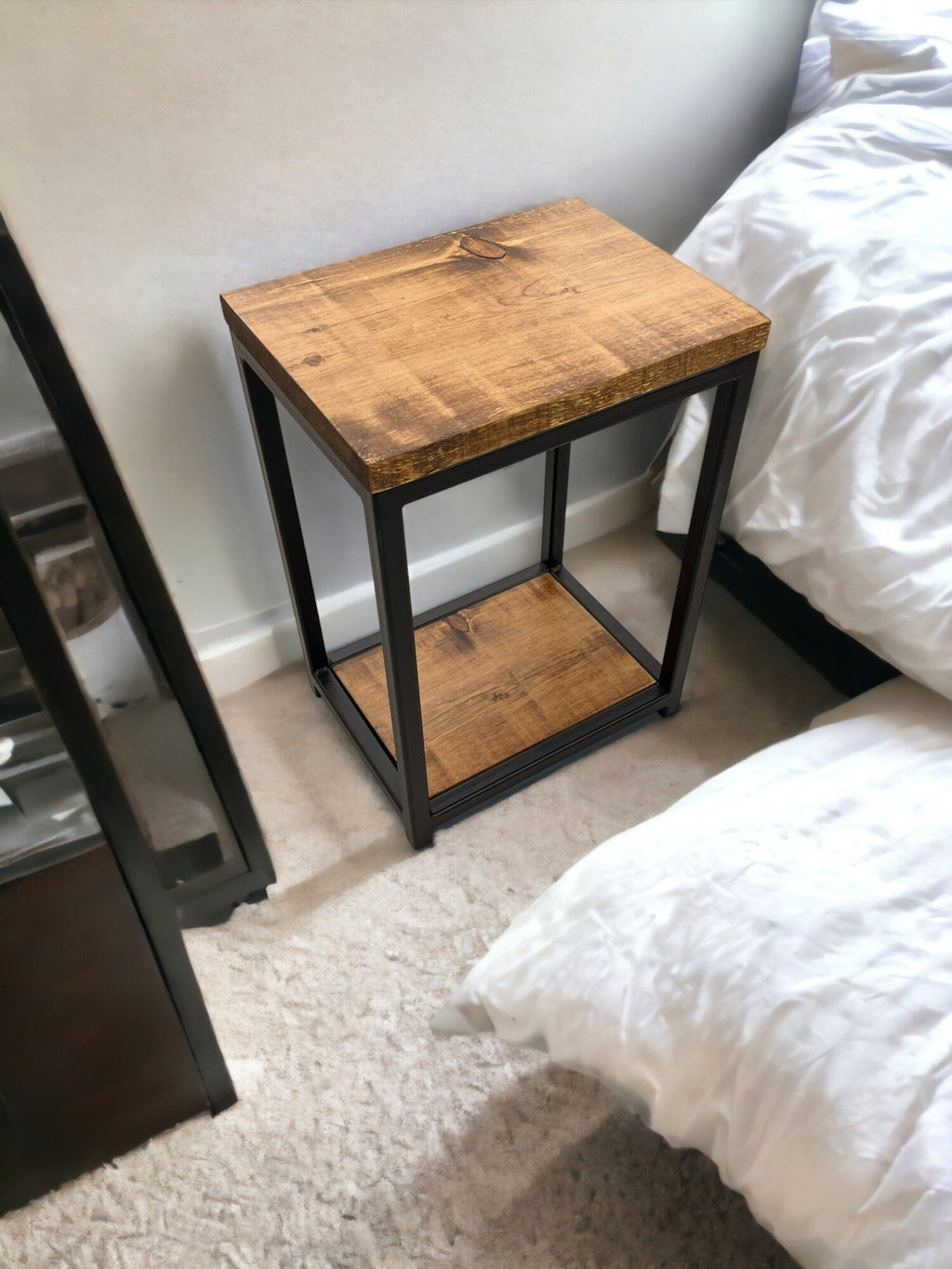 Table d'appoint sur mesure - Pin blanc Table d'appoint Urbarn Mobilier 