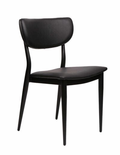 Démo Chaise Maverick Noir base noir mat Urbarn Mobilier 