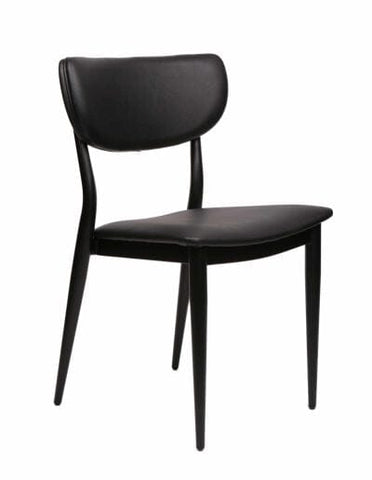 Démo Chaise Maverick Noir base noir mat Urbarn Mobilier 