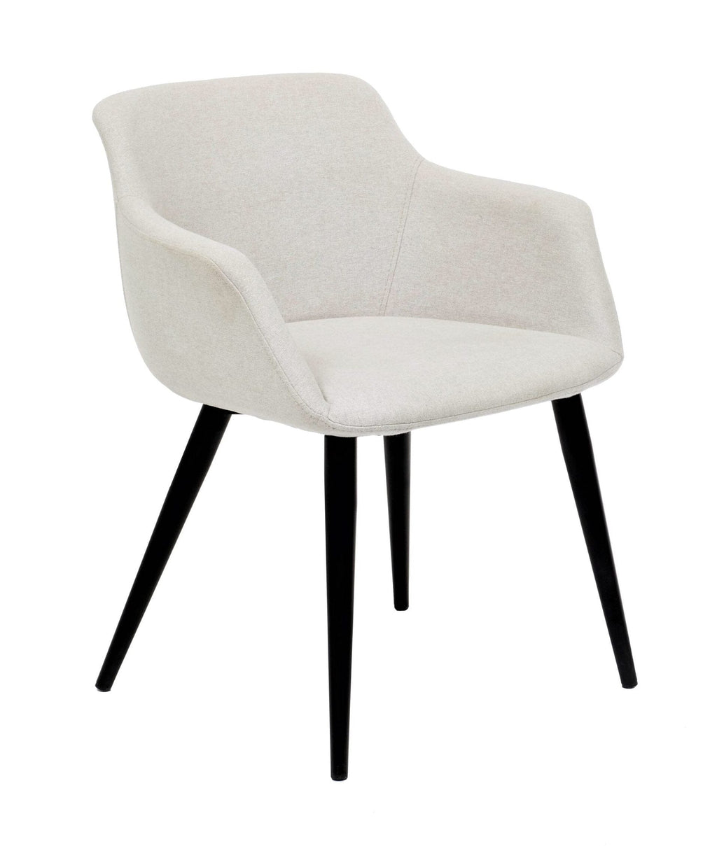 Démo Chaise Owen Tissu Dove pattes noir Urbarn Mobilier 