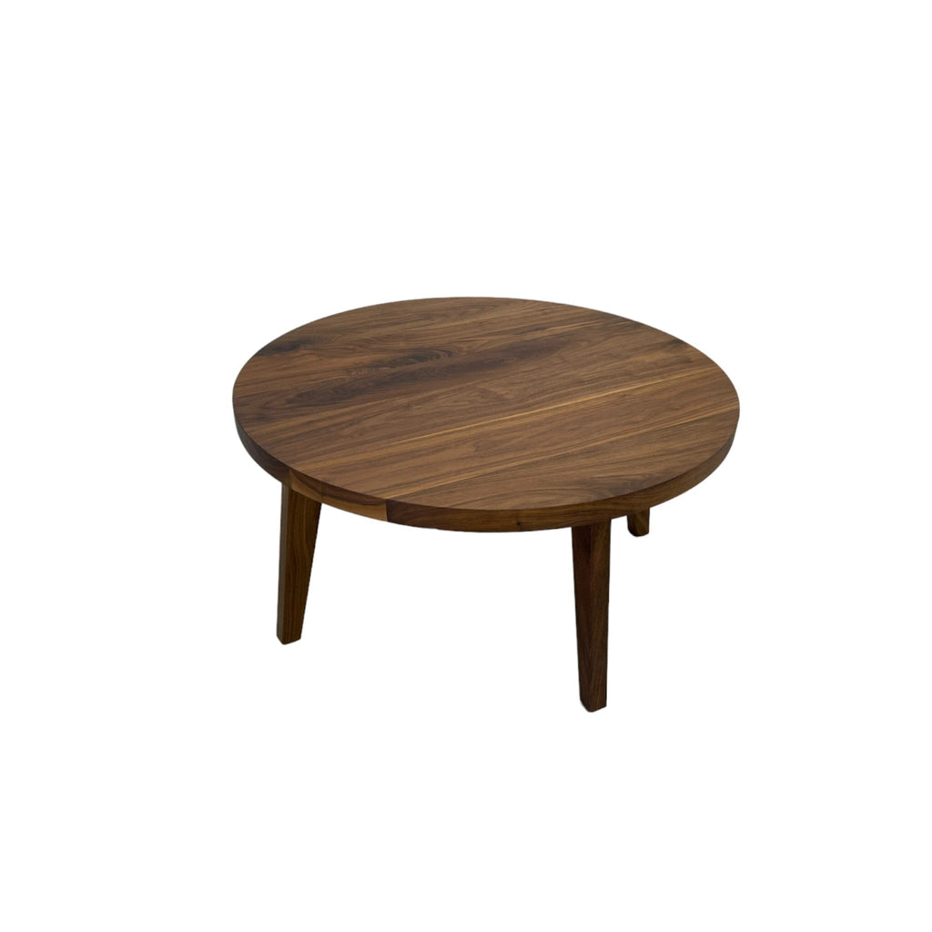 Table basse-sur mesure ronde en noyer noir Table basse sur mesure Urbarn Mobilier 