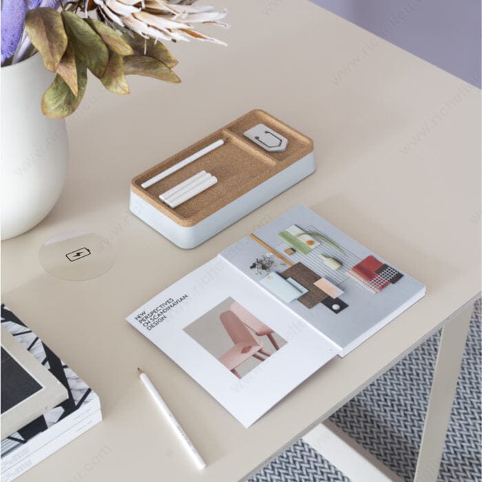 Bureau ajustable en noyer noir Bureau ajustable Urbarn Mobilier 