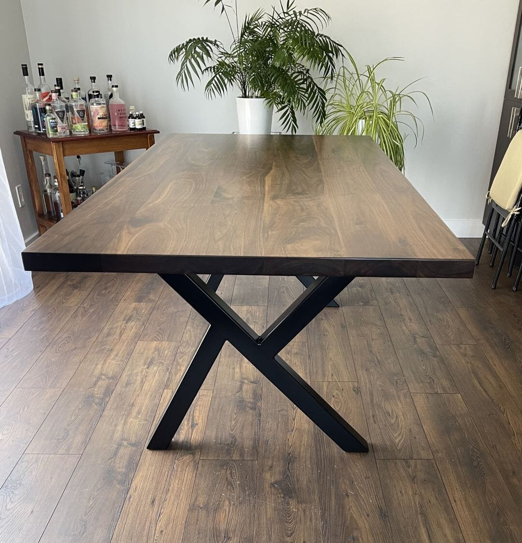 Pattes de Table - X Décentré Pattes de Table Urbarn Mobilier 