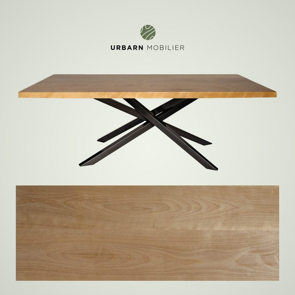 Table sur mesure - Rectangulaire - Merisier Tables de salle à manger Urbarn Mobilier 