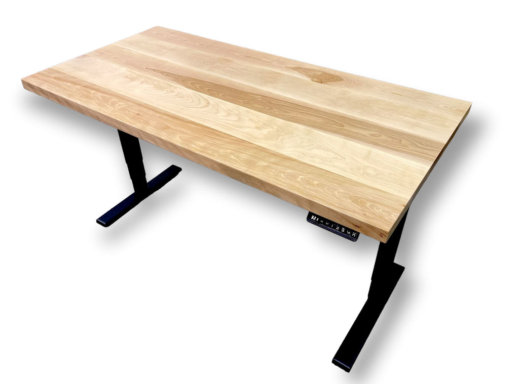 Bureau ajustable en Merisier Bureau ajustable Urbarn Mobilier 